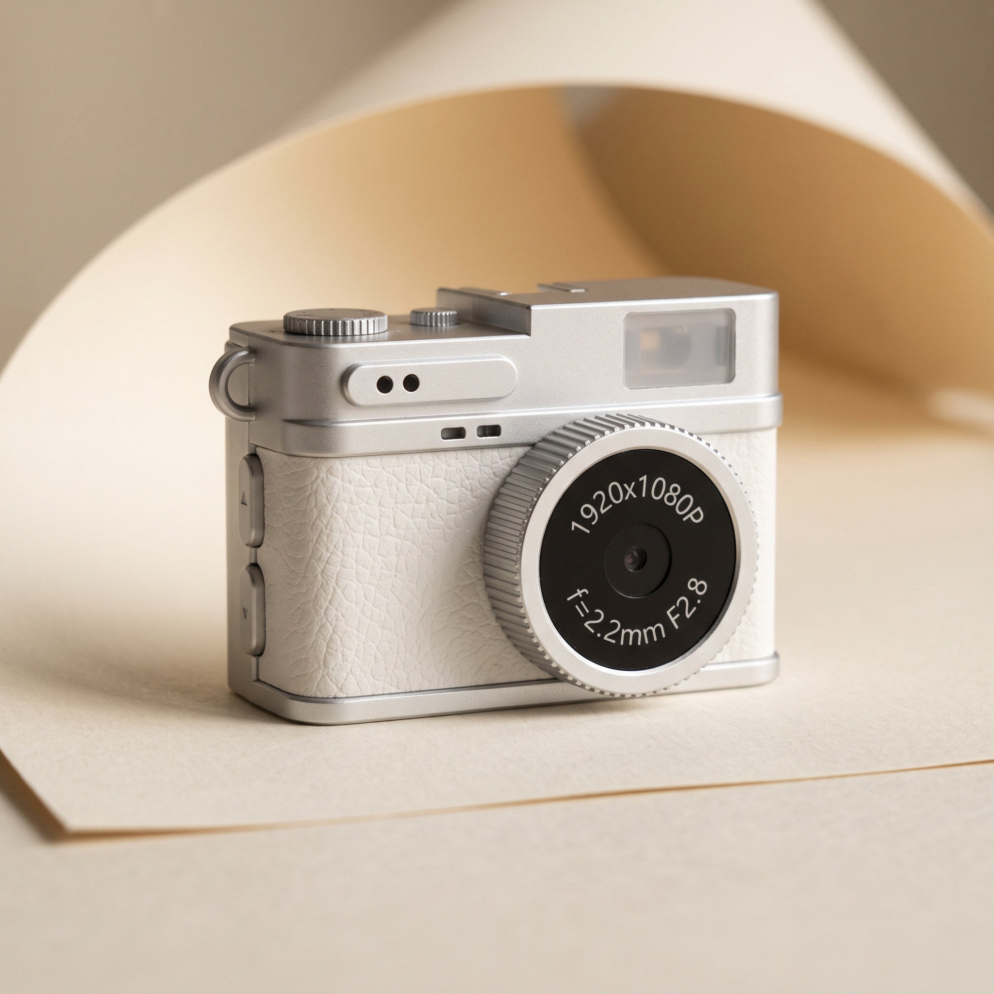 White Little Snap mini camera