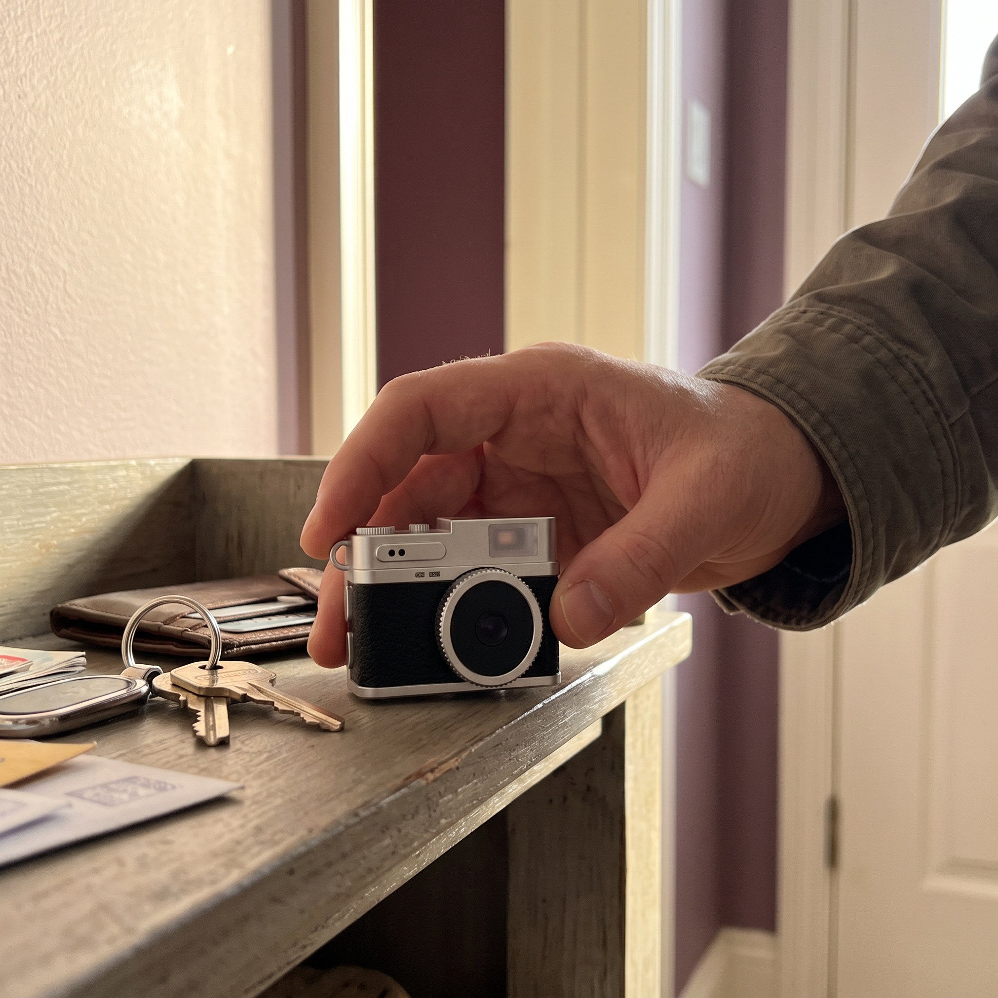 Little Snap mini camera in an owner photo, scene 5
