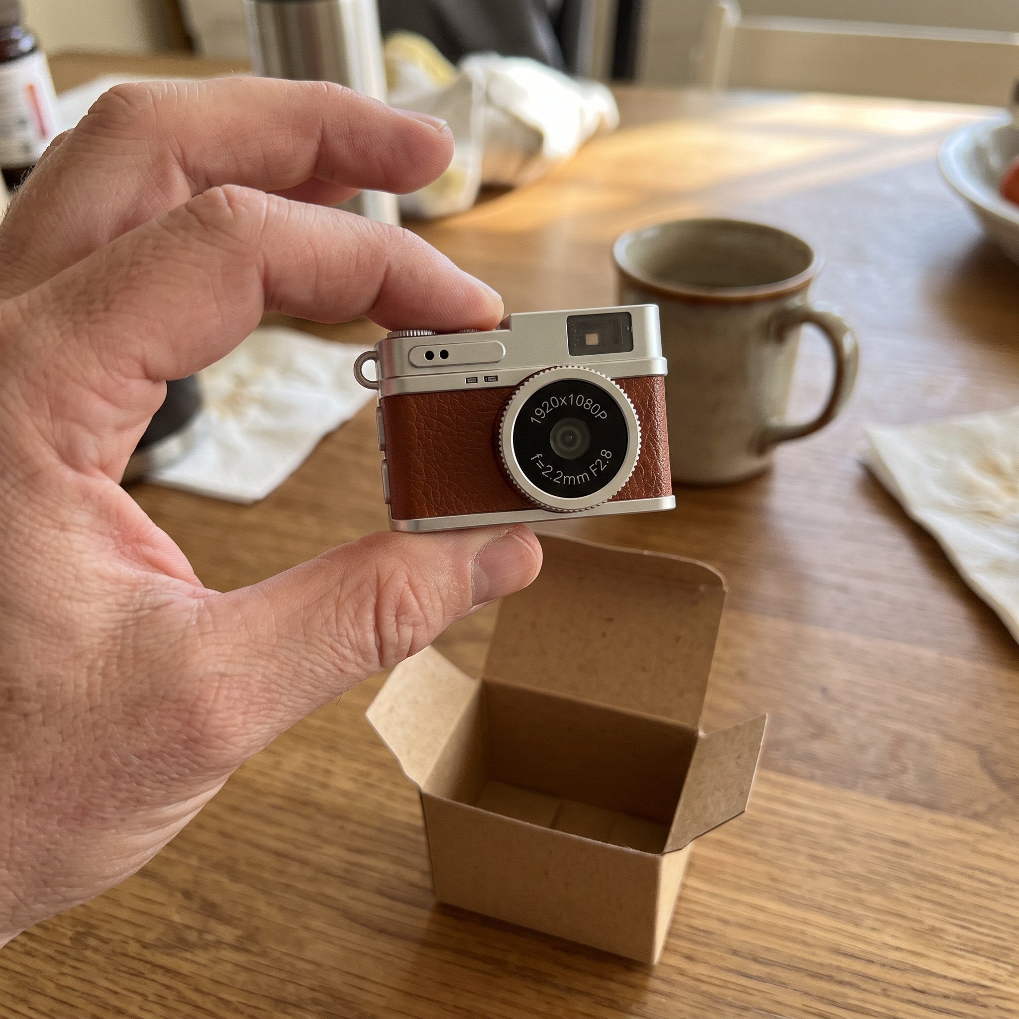 Little Snap mini camera in an owner photo, scene 7